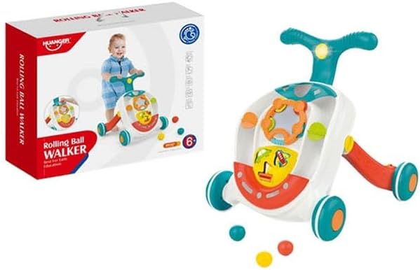 2 in 1 Baby Push Activity Walker