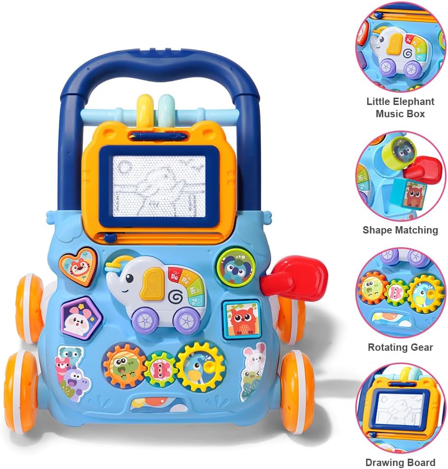 2 in 1 Baby Activity Walker