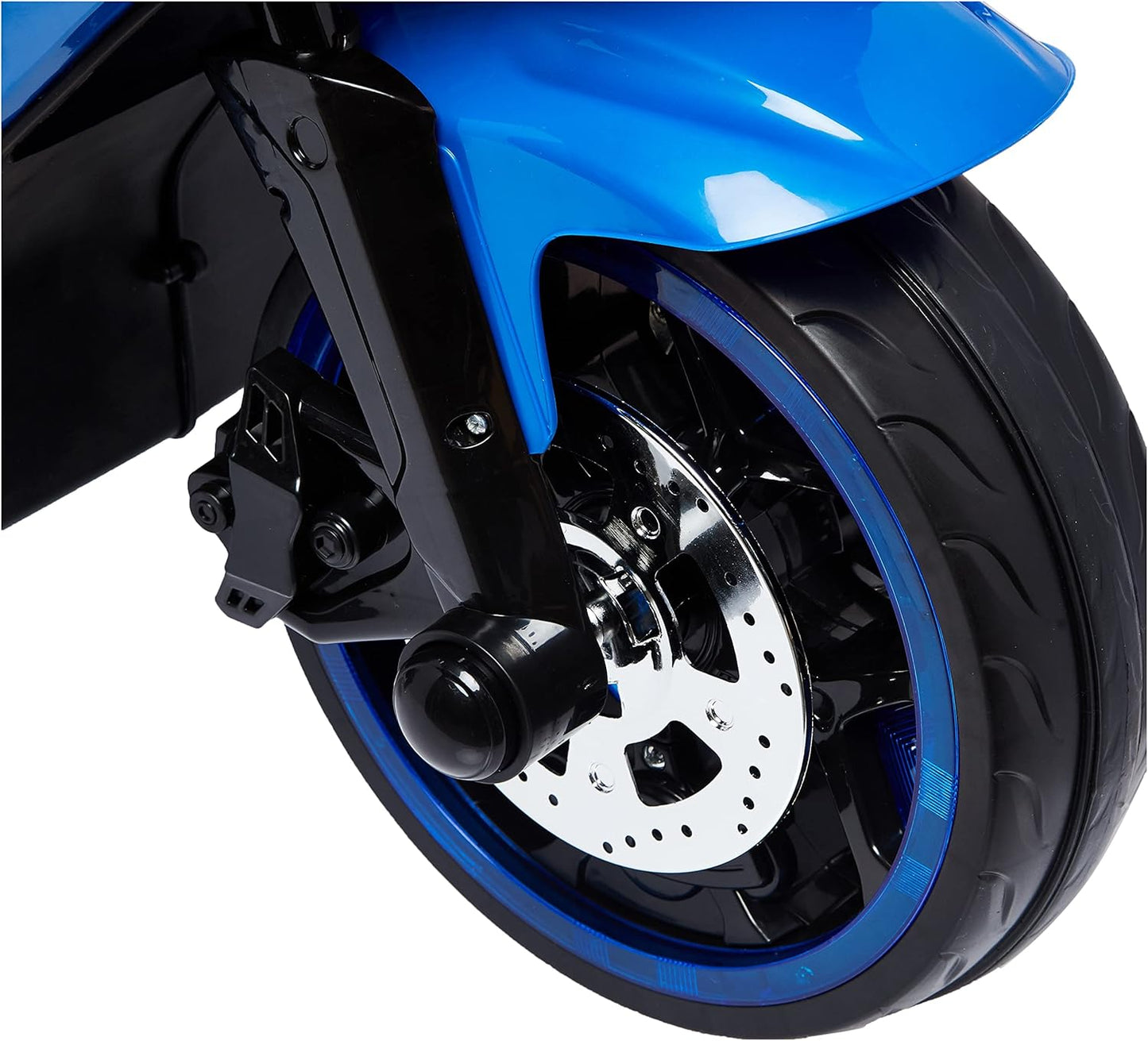 Power Riding 1200GS Style Sports Motor Bike Ride-On Electric Bike for Kids - Blue