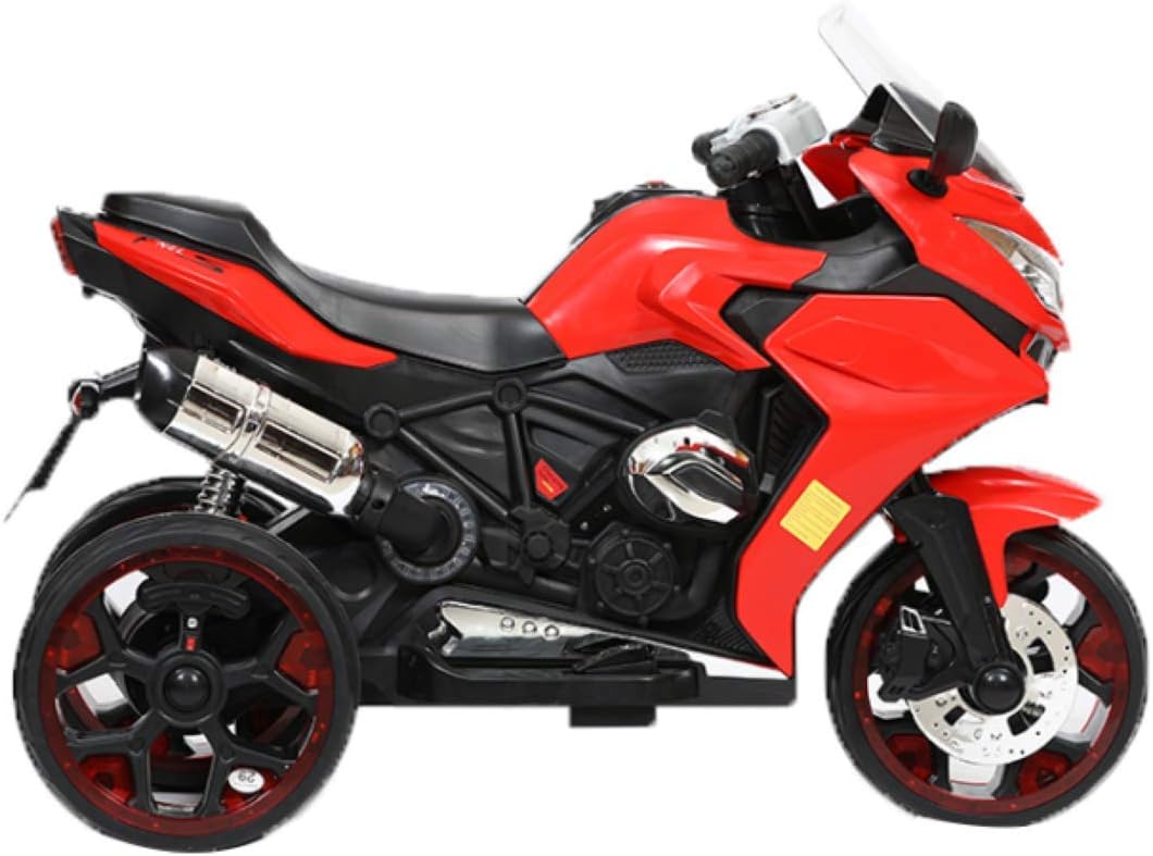 Power Riding 1200GS Style Sports Motor Bike Ride On Electric Bike for Kids - Red