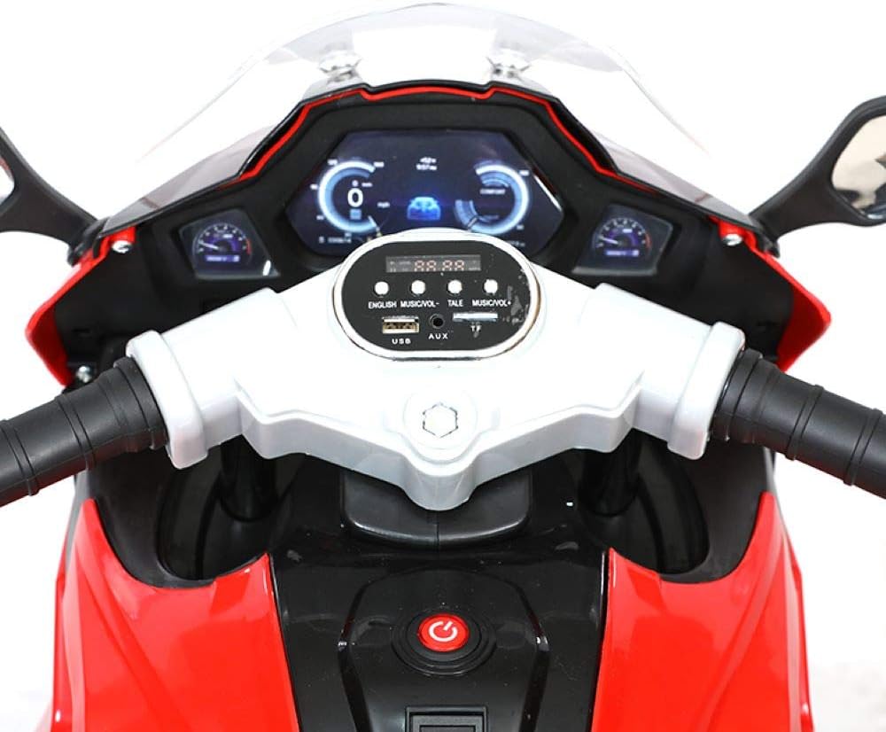 Power Riding 1200GS Style Sports Motor Bike Ride On Electric Bike for Kids - Red