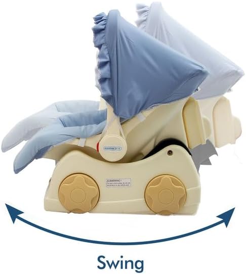 Baby Carry Cot Swing with Storage Box MAMALOVE (MP01D) (Blue)