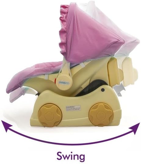 Baby Carry Cot Swing with Storage Box MAMALOVE (MP01D) (Pink)