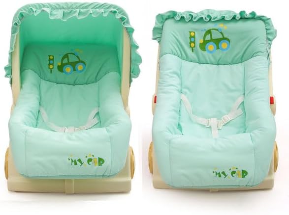 Baby Carry Cot Swing with Storage Box MAMALOVE (MP01D) (Green)