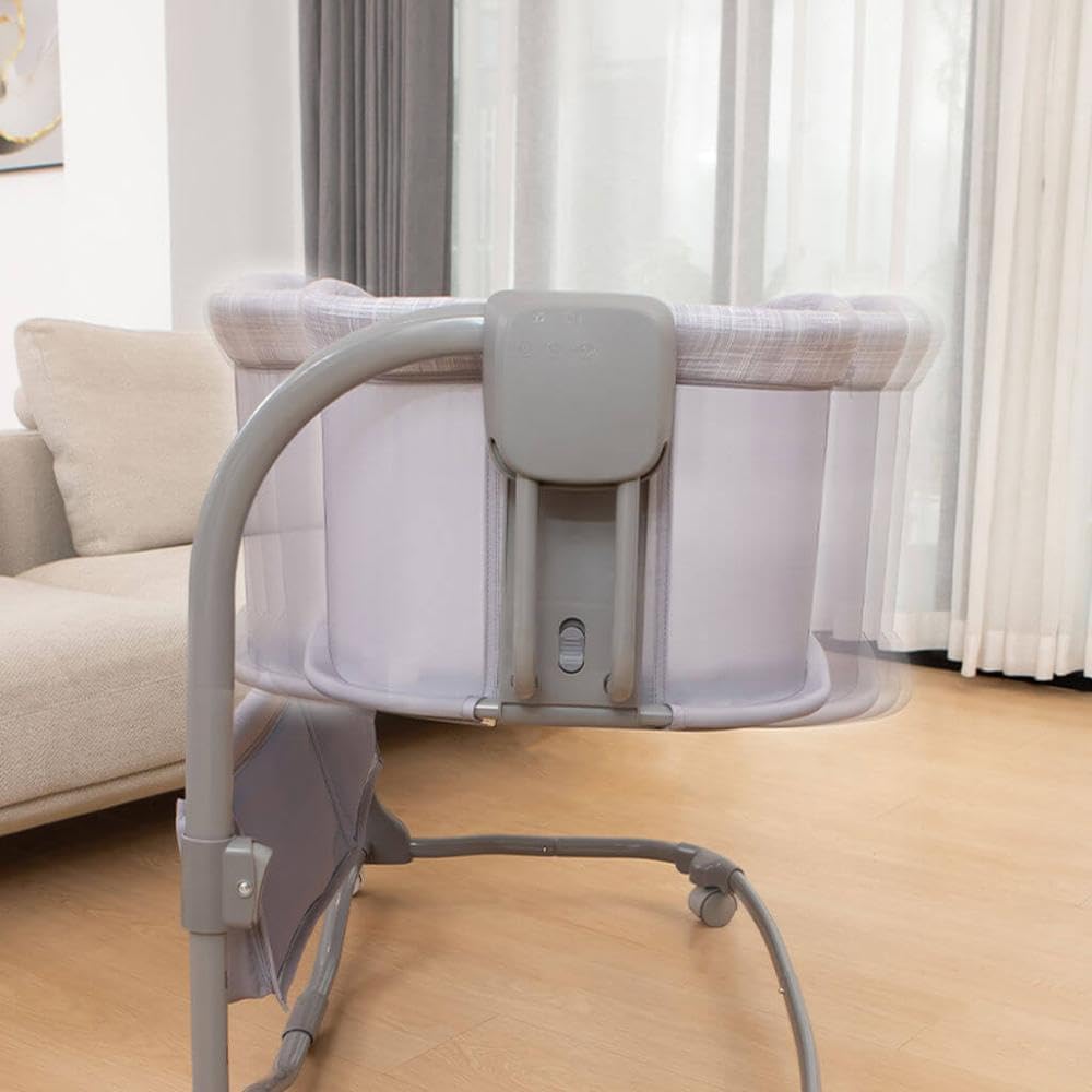 Mastela 3-in-1 Electric Swing Bedside Baby Bassinet
