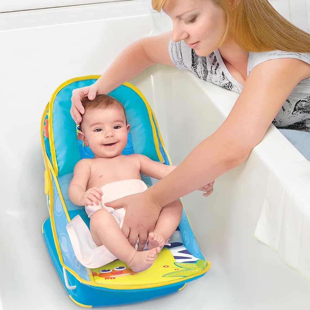 Mastela Soft and Adjustable Baby Bath Chair with Non-Slip Base