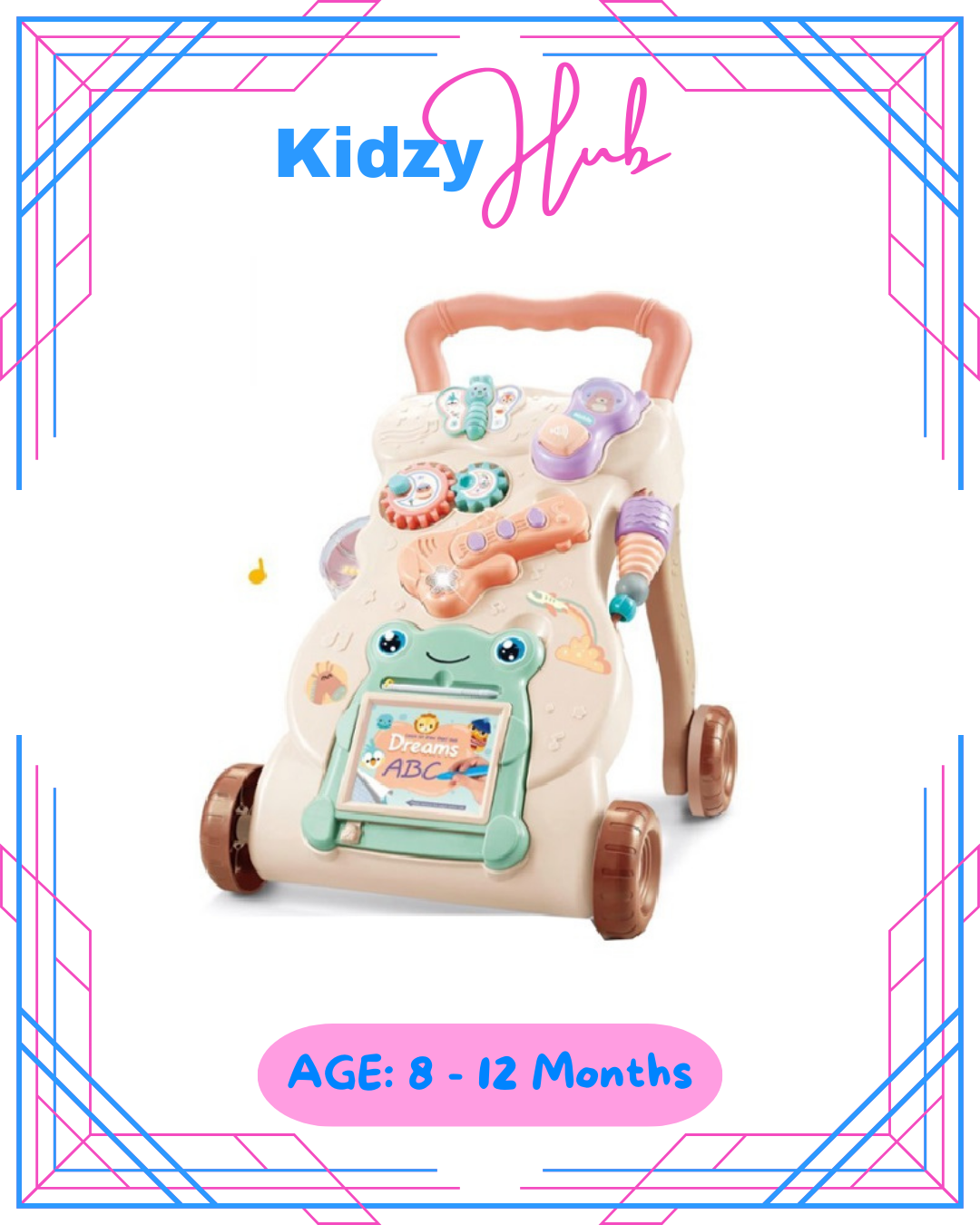 2 in 1 Baby Walker