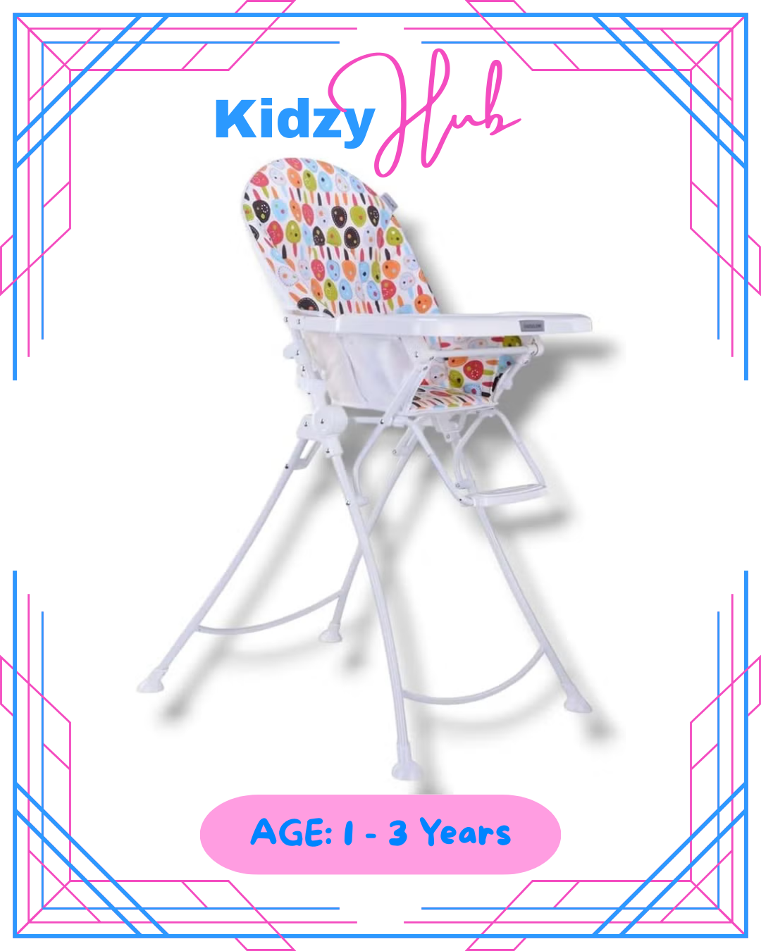 Mamalove Convertible High Chair & Toddler Seat