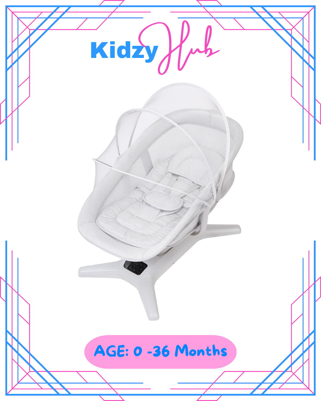 Mastela Swing X Multi-Motion Baby Cradle