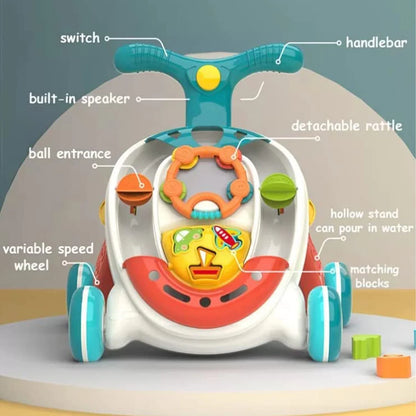 2 in 1 Baby Push Activity Walker