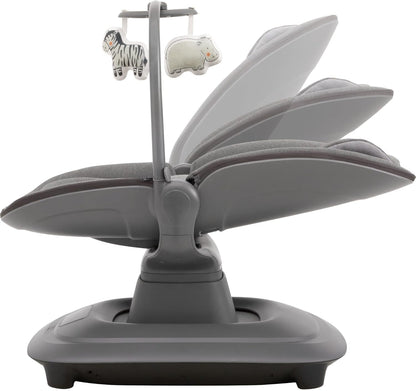 Mastela Deluxe Multi-Motion Baby Cradle- Dark Grey
