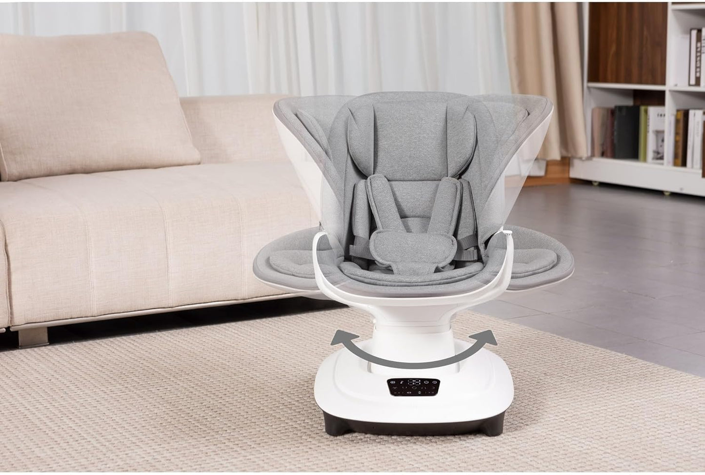 Mastela Deluxe Multi-Motion Baby Cradle