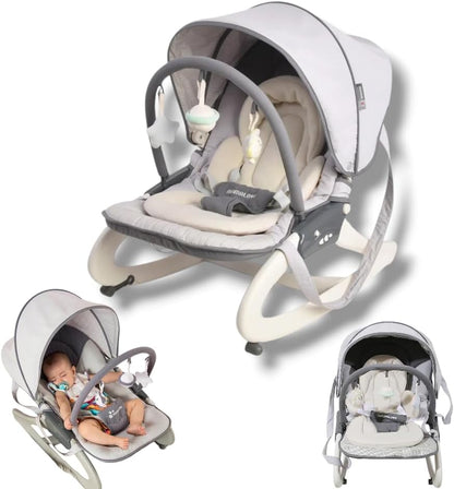 MAMALOVE  Rocking Chair With Comfortable Mattress And Fun Toys
