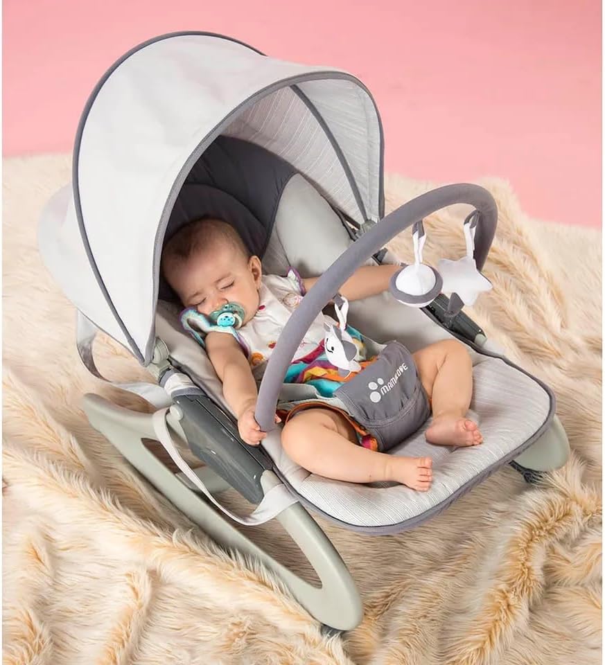 MAMALOVE  Rocking Chair With Comfortable Mattress And Fun Toys