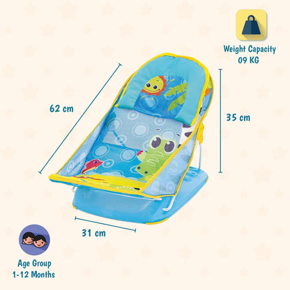 Mastela Soft and Adjustable Baby Bath Chair with Non-Slip Base