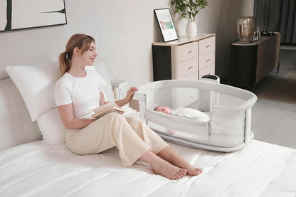 Mastela Bassinet Dream Starlight Bedside Crib