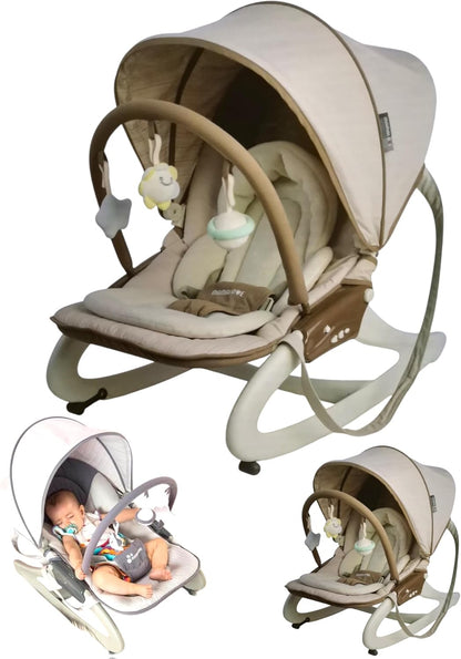 MAMALOVE  Rocking Chair With Comfortable Mattress And Fun Toys