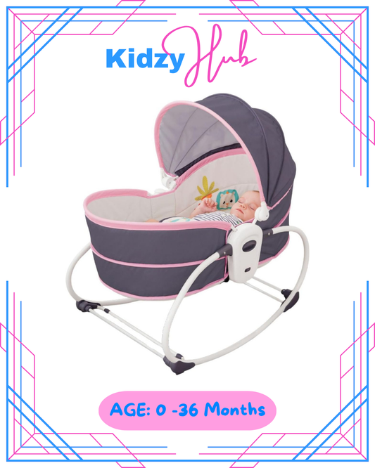 Mastela 5 In 1 Rocker & Bassinet for Infants