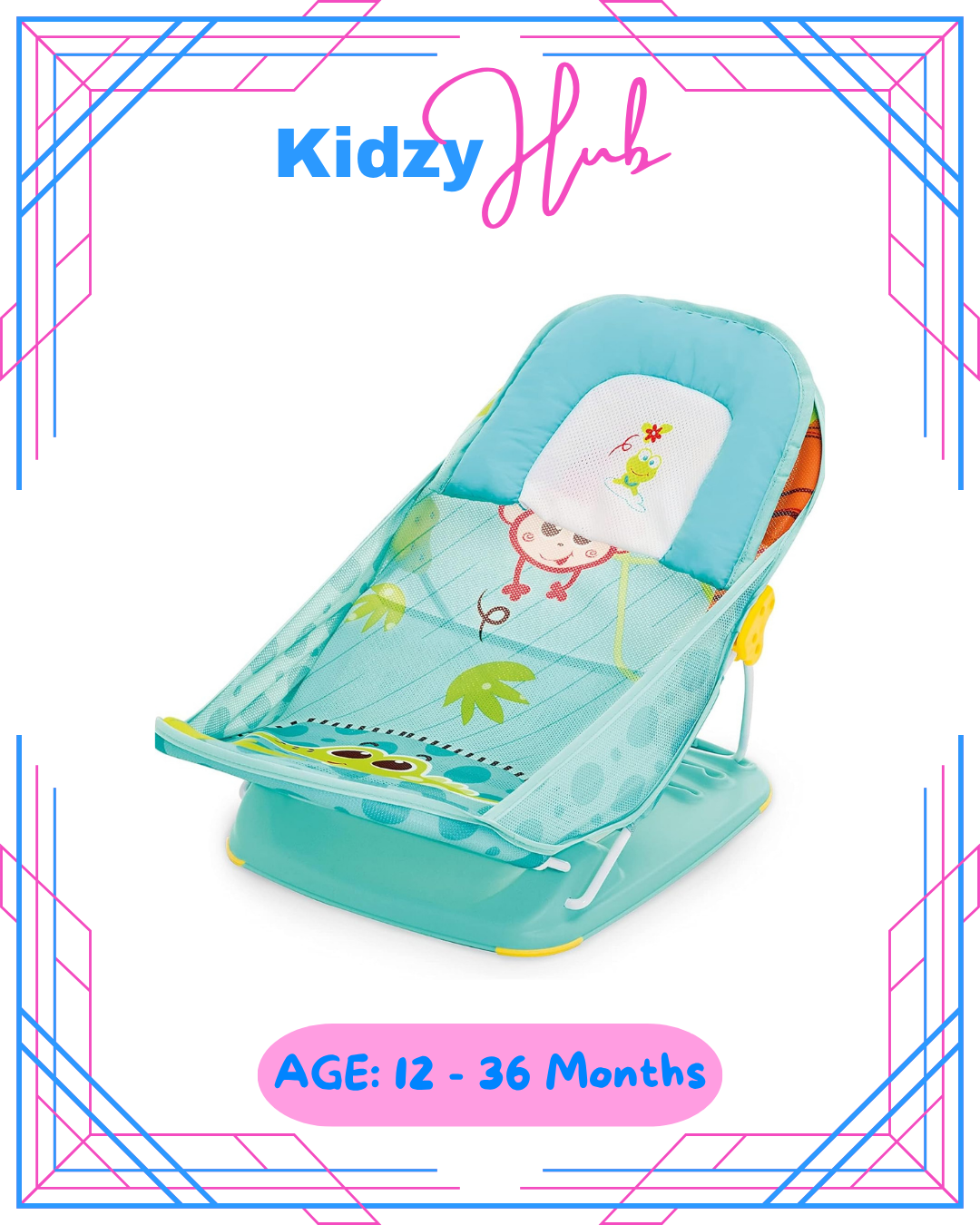 Mastela Deluxe Frog Baby Bather