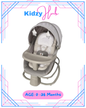 Mastela 4-in-1 Baby Swing for Infants with Dinner Plate