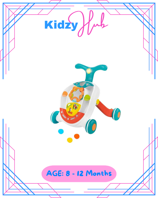 2 in 1 Baby Push Activity Walker