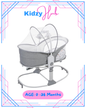 Mastela 6 In 1 Deluxe Multi-Functional Bassinet (Grey)