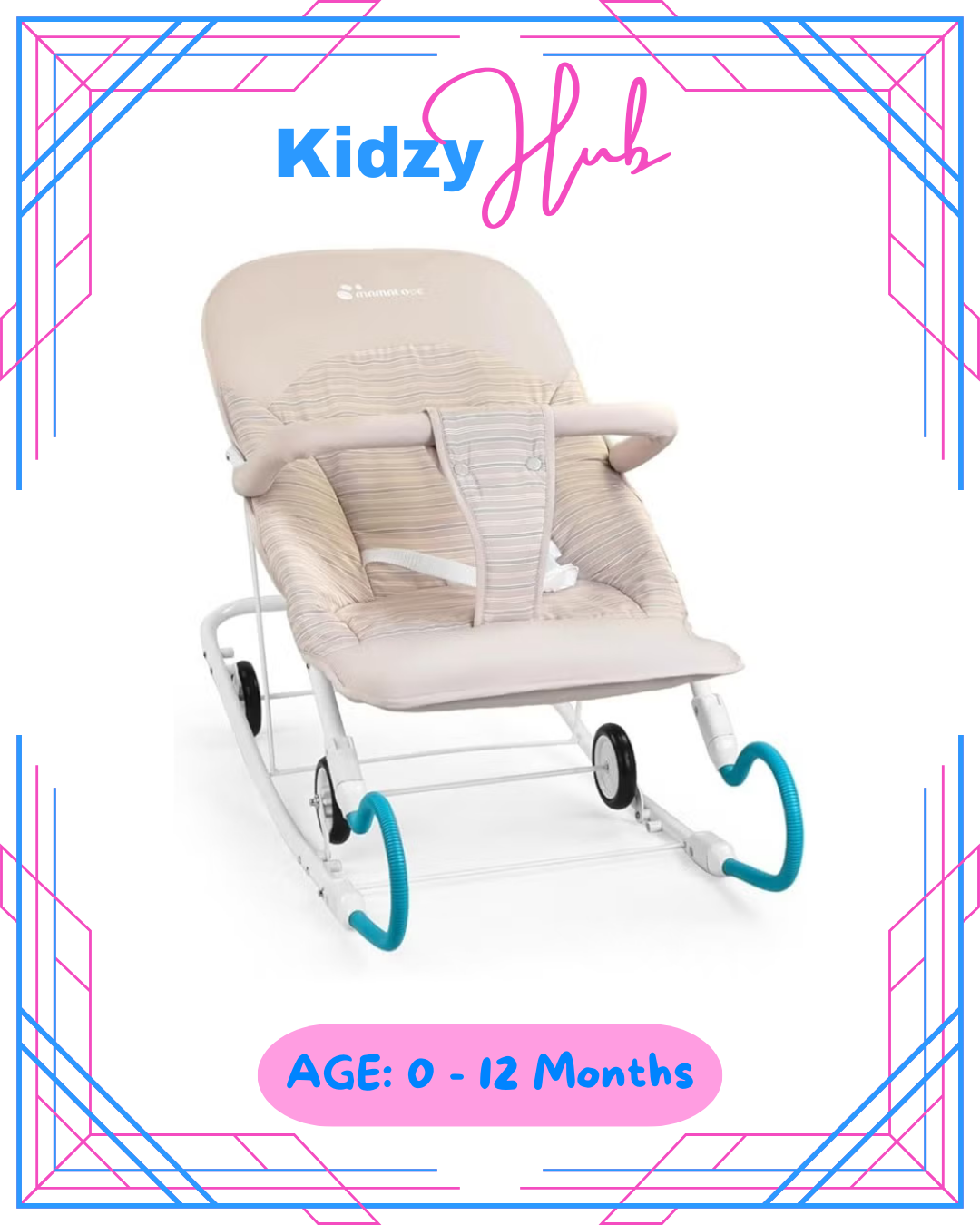 Mamalove Adjustable Rocking & Rolling Chair (without canopy)