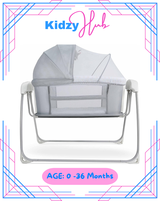 Mastela Deluxe 4 in 1 Bassinet, Cradle Swing & Bedside Sleeper