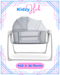 Mastela Deluxe 4 in 1 Bassinet, Cradle Swing & Bedside Sleeper