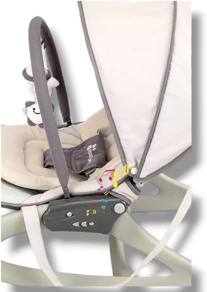 MAMALOVE  Rocking Chair With Comfortable Mattress And Fun Toys