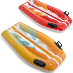 Intex Joy Rider Pool Accessory for Kids 6 Years+, Inflatable Ride-On with Handles, Vinyl 112x62cm - Assorted Colors - 58165 - Image 6