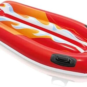 Intex Joy Rider Pool Accessory for Kids 6 Years+, Inflatable Ride-On with Handles, Vinyl 112x62cm - Assorted Colors - 58165 - Image 3