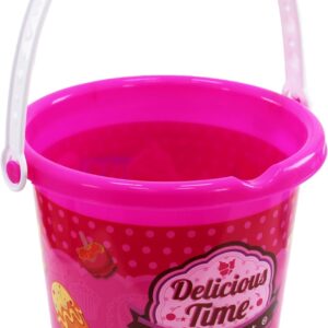 Beach Toy Bucket Set for Kids 6PCS Ages 3+ 16.5x17CM - Perfect Sand Play Kit for Endless Summer Fun - Image 3