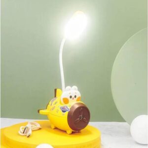 Small Led Desk Lamp For Kids, rechargeable Desk Light With Flexible Gooseneck, eye Caring, small Study Lamp - Image 4