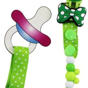 Pacifier Band Clip with Animal Design S 1PCS Card Assorted Colors for Baby Boys and Girls Secure Clip for Pacifiers Teethers and Toys - Image 3