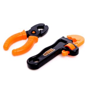 Plastic Remove and Plug Repair Kit Tool Card Toys for Kids Ages 3+ Educational Pretend Play Tool Set with Easy to Use Parts Safe and Durable Construction Ideal for Imaginative Play and Skill Building - Image 6