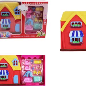 Doll Play House Toy Set for Kids Ages 3+ Interactive Dollhouse & Game Toys Inspire Imagination & Creative Play with Fun Accessories & Detailed Design for Hours of Entertainment - Image 4