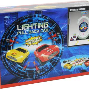 Lighting Pull Back Car Toys with Light | Interactive Toy Truck for Kids | Safe, Durable, and Fun for Ages 3+ | Vehicle with LED Lights - Image 7